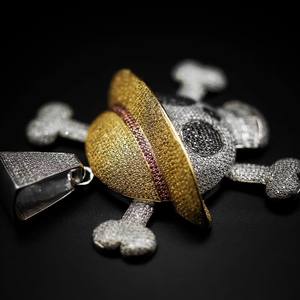 Colgante de Moissanita VVS con Diseño de Fantasma 3D Kawaii, Estilo Hiphop, Plata 925, Personalizado - Product Image 4