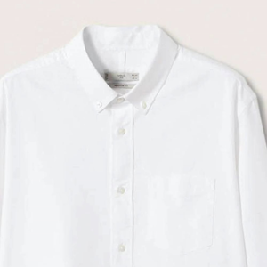 Chemise Henley en coton et lin pour homme, style hippie décontracté, col montant, manches longues, pour la plage - Product Image 6