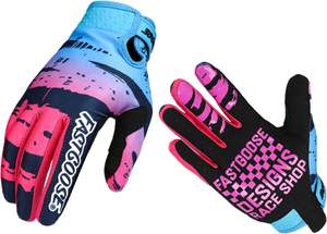 Custom <b>Mx</b> <b>Gloves</b> Custom Design Sublimated Racing <b>Gloves</b> With Silicon Printing Full Finger Motocross <b>Gloves</b> - Product Image 4