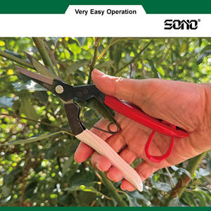 Sécateur de jardinage SONO J57 en acier au carbone chromé, haute qualité, durable et tranchant, pour droitiers, idéal pour le bricolage et la floriculture - Product Image 3