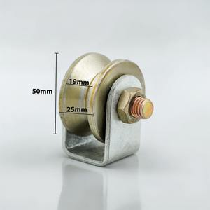 50mm Thickness <b>Sliding</b> Gate Roller Modern Polished Stainless SteelOutdoor Architectural High Durability Smooth Rolling Hardware - Product Image 4