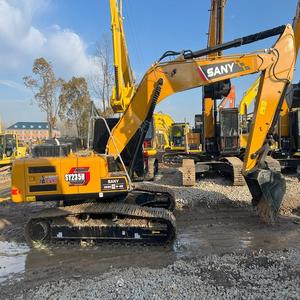 Sany SY235H excavator 23.5 ton crawler type 2023 <b>model</b> used equipment high efficiency <b>engine</b> nearly new condition powerful - Product Image 1