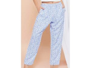 Pantalones informales de verano personalizados para damas Ropa de calle de cintura elástica de moda caliente con decoración de logotipo Bolsillos de estilo de yoga frontal plano - Product Image 4