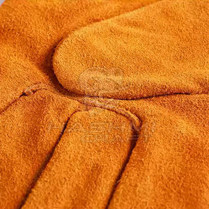 Comfortable Soft Leather Safety Gardening <b>Gloves</b> For Adults With Breathable Fabric For Use - Product Image 5