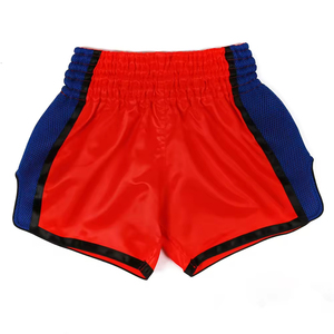 High Quality MMA Men's Muay Thai Boxing Shorts-Breathable Quick Dry <b>100</b>% Silk & <b>Polyester</b> 220g Fabric Weight Custom Logo Front - Product Image 3