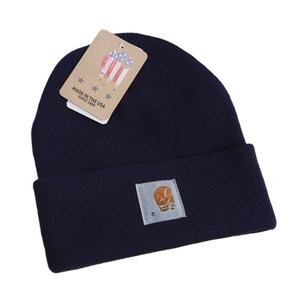 Gorro de punto para hombre, diseño con vuelta, cálido y duradero, para invierno y actividades al aire libre, accesorio de senderismo, clip para uñas circular - Product Image 1