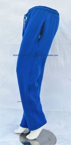 Royal Blue <strong>Womens</strong> <strong>Cuffed</strong> Sweat Joggers Regular Fit Brushed Fleece 100% Cotton Elastic Waist <strong>Cargo</strong> Pants Summer - Product Image 2