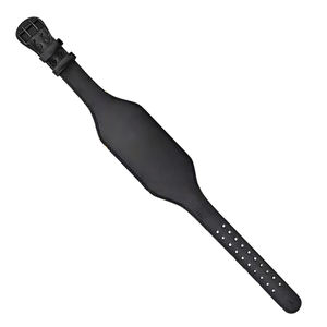 Professional Strong Breathable Non-Slip Heavy Duty Cowhide Leather Weightlifting Belt for Gym <b>Training</b> Deadlifts Bodybuilding - Product Image 4