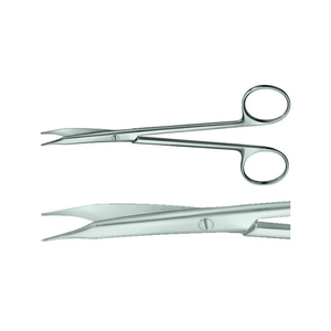 Ciseaux de tenotomie Reynolds FaceLift 12,5 cm à pointes courbées et effilées, en acier inoxydable de qualité supérieure, outil chirurgical réutilisable pour la chirurgie plastique - Product Image 3