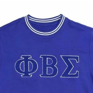 Sweat-shirt unisexe de haute qualité en coton 100% brodé personnalisé Phi Beta Sigma, coupe classique, streetwear pour hommes, sororités universitaires - Product Image 2
