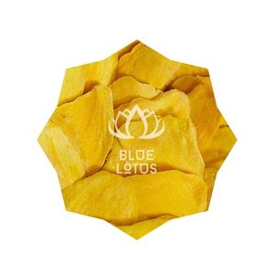 2026 Meilleures ventes Blue Lotus Tranches de mangue séchées moelleuses coupées en bandes, en vrac, Premium, collation de fruits à mâcher, transformées par immersion dans l'eau, saveur tropicale douce - Product Image 1