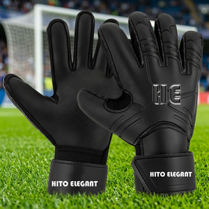 Nouveaux gants de gardien de but de qualité supérieure avec protection des doigts, coupe négative et sangle en latex - Product Image 4