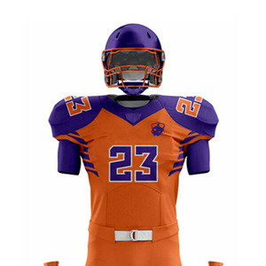 Uniforme de Fútbol Americano Deportivo, Cómodo, Nuevo Diseño, Profesional, Transpirable, Ligero, de Buena Calidad, con el Mejor Servicio - Product Image 6