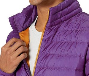 Customized Top Quality jacket for men Casual men's jackets Custom Logo OEM Service Comfortable Breathable Stand Puffer Jacket - Product Image 2