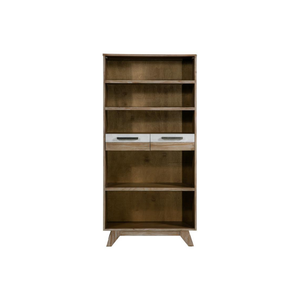 SOHO Collection Modern Design High Grade <b>Solid</b> <b>Wood</b> <b>Bookcase</b> 1850Mm Height Home Furniture for Apartment From Vietnam - Product Image 1