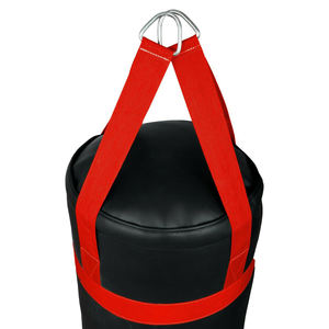 Saco de Boxeo de Cuero PU Duradero de Alta Calidad al por Mayor con Relleno de Arena, Saco de Boxeo Personalizable para Entrenamiento de Artes Marciales - Product Image 4