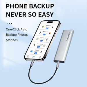 USB 3.1 타입-C 외장형 SSD 휴대용 하드 드라이브 - Product Image 1