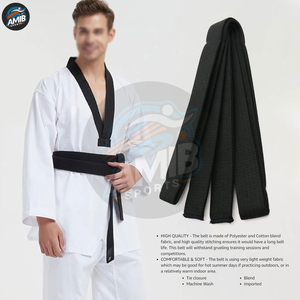 Cinturones de Karate de Diseño Personalizado de Alta Calidad a Precio de Mayoreo, Cinturones de Karate Coloridos Personalizados para Entrenamiento de Artes Marciales - Product Image 6