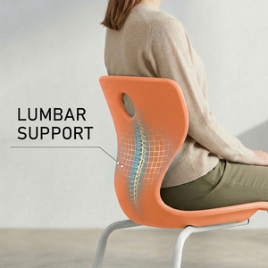 Asiento y respaldo de silla de plástico moldeado por inyección - Product Image 2