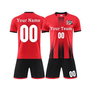 Camiseta de Fútbol Personalizada, Uniformes de Entrenamiento para Equipos Deportivos, Camisetas de Fútbol con Nombre, Número y Logotipo Personalizados para Niños, Jóvenes y Hombres - Product Image 1