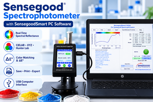 Espectrofotómetro de Color de Alta Precisión CIELAB ΔE con Pantalla Táctil, Análisis Espectral de 400-700nm y Comparación de Colores - Product Image 3