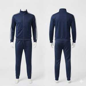 Men's Black Camouflage Tracksuit Set <b>Zip</b> <b>Hooded</b> Jacket Jogger Pants Casual Sportswear Athletic Wear Full Sleeve Regular Fit - Product Image 5