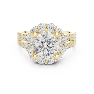 STONE 14K Juego de anillos de moda para venta al por mayor de moda - Product Image 5