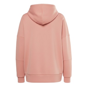 เสื้อฮู้ดผ้าฟลีซสีชมพูอ่อนแบบหนา แขนยาว สวมหัว - Product Image 2