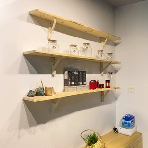 Handcrafted <b>Pine</b> Wood Wall <b>Shelf</b> - Wholesale B2B from India - Product Image 1