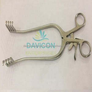 Retracteur réutilisable WEITLANER 4X4 à pointes émoussées, ouverture 1 3/10 cm, longueur 22,5 cm, en acier inoxydable, conforme à la norme CE, instrument chirurgical - Product Image 4