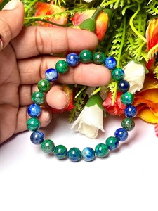 Pulsera de Cuentas de Resina Coloridas, Hecha a Mano, Elástica, Joyería de Moda, Regalo para Mujeres y Niñas - Product Image 2