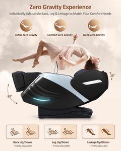 Silla de Masaje de Gravedad Cero, Plegable, Portátil, con Audio Bluetooth, Pedicura 4D, Eléctrica, para Juegos, Masaje Corporal Completo, Control por Voz Inteligente - Product Image 6