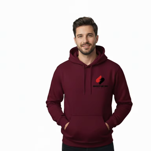 Pull à Capuche Hiver Homme en Polaire Écologique, Manches Longues, Style Streetwear, Design Personnalisé, en Polyester/Rayonne – Vente en Gros - Product Image 1