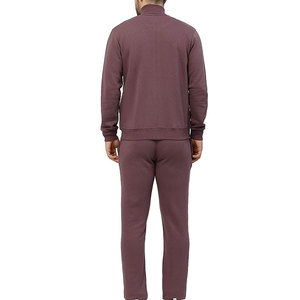 Survêtement zippé décontracté uni personnalisé de qualité supérieure pour hommes – Vente en gros fabricant - Product Image 4