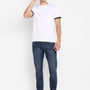 Camiseta Moderna para Hombre, Estampada, de Algodón Suave, Corte Holgado, Informal, con Logotipo Personalizado, de Secado Rápido, Transpirable y Ecológica para Verano - Product Image 1