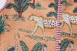 Nueva chaqueta acolchada de algodón para mujer, chaqueta de trabajo con parche indio hecho a mano para mujer - Product Image 4