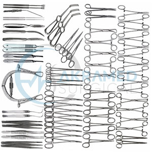 Ensemble d'instruments de thyroïdectomie de haute qualité, 73 pièces, certifié CE, kit chirurgical en acier inoxydable pour chirurgie générale ORL - Product Image 3