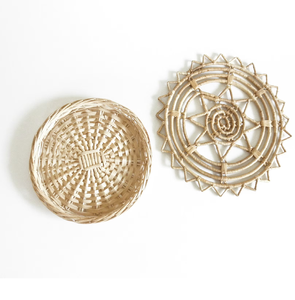Rattan <b>Trivets</b> Pot Placemats Tea Pot Holder Round Handwoven Designer Excellent Rattan <b>Trivets</b> Wholesale Price - Product Image 1
