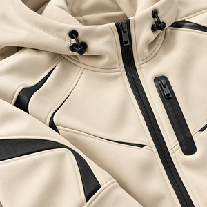Chándal Oversize de Alta Calidad con Estilo Urbano, Transpirable, ODM, 400GSM, de Felpa Técnica con Lavado Ácido y Logotipo Personalizado - Product Image 5
