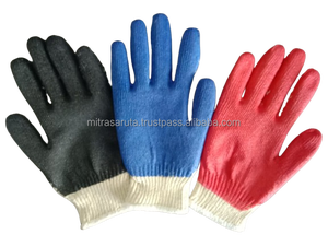 Gekko Großhandel Gestrickte Nylon-Antirutsch-Latexbeschichtete Sicherheitshandschuhe 10mil Dick 10 Zoll Länge für Bauarbeiten - Product Image 3