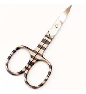 Cortador de cutículas de acero inoxidable, removedor de piel muerta, tijeras de pedicura, herramienta de Arte de uñas, tijeras pequeñas para cejas, 1 ud. - Product Image 3