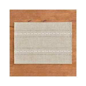 Mantel Azul para Mesa de Comedor con Manteles Individuales a Rayas a Juego, Juego de Mantelería Tejida para Cocina, Hogar, Restaurante, Hotel, Eventos - Product Image 3