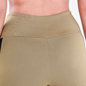 Leggings Deportivos de Compresión para Mujer, Personalizados, de Color Sólido, Estampados, de Punto, Spandex, Nailon, Ecológicos, de Secado Rápido, Cintura Alta - Product Image 3