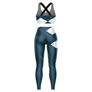 Ropa Deportiva para Mujer, Leggings de Yoga Transpirables de Cintura Media, Conjunto de Sujetador Deportivo, Personaliza tus Propios Conjuntos de Yoga - Product Image 4