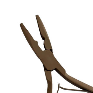 Kit de pinces professionnelles pour l'installation d'extensions de cheveux, pour micro-anneaux, nano-anneaux et extensions à fusion, ensemble d'outils de salon robustes - Product Image 6