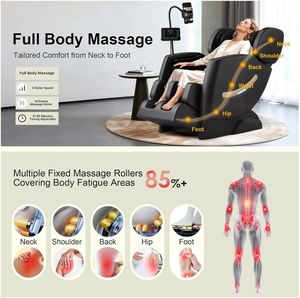 Fauteuil de massage multifonctionnel Space Capsule avec rail de guidage SL pour usage domestique, massage entièrement automatique et intelligent pour soulager la fatigue - Product Image 3