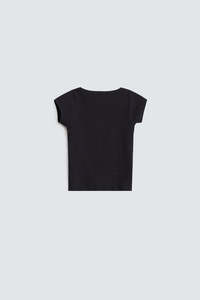 เสื้อยืดคอกลมแขนสั้นทรงสลิมฟิตเนื้อผ้านุ่มยืดหยุ่นใส่สบายสำหรับผู้หญิง ขายดีอันดับต้นๆ เสื้อยืดลำลองผ้าฝ้ายพื้นฐานสำหรับฤดูร้อน - Product Image 6