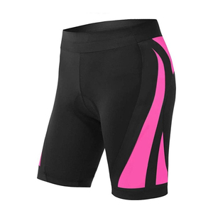 Shorts de cyclisme pour l'été, shorts de cyclisme noirs pour hommes et femmes, respirants, en polyester, séchage rapide, grandes tailles. - Product Image 3
