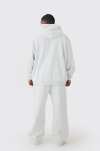 Wholesale Custom 100% Cotton Oversized Hoodie Breathable Unisex Plus Size Winter Fleece with Logo Thick Hoodies Men Collar - Product Image 2