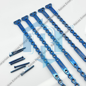 ชุดแผ่นล็อคไทเทเนียมคุณภาพสูงขนาด 3.5 มม. แบบ Double T พร้อมสกรู จำนวน 55 ชิ้น สำหรับแผ่นยึดกระดูกสัตว์ ใช้ในศัลยกรรมกระดูก - Product Image 3